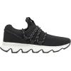 image:imageCUSHIONAIRE Womens Zyler lace up Knit Sneaker Memory FoamBlack