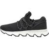 image:imageCUSHIONAIRE Womens Zyler lace up Knit Sneaker Memory FoamBlack