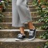 image:imageDunes Sport Womens Reesa Canvas SneakerBlack