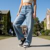 image:imageDunes Sport Womens Reesa Canvas SneakerBlack