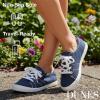 image:imageDunes Sport Womens Reesa Canvas SneakerNavy