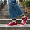 image:imageDunes Sport Womens Reesa Canvas SneakerRed