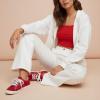 image:imageDunes Sport Womens Reesa Canvas SneakerRed