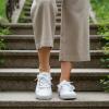 image:imageDunes Sport Womens Reesa Canvas SneakerWhite
