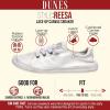 image:imageDunes Sport Womens Reesa Canvas SneakerWhite