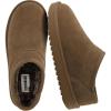 Brown Wood Genuine Suede