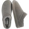 image:imageCUSHIONAIRE Hilo3 Cozy Suede Womens Slippers Soft Faux Fur Lined Slip On House Shoes for Women with Cushioned Memory FoamGrey 2