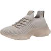 image:imageCUSHIONAIRE Womens Apolo Knit Sneaker Memory FoamTaupeClear Bottom