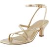 image:imageCUSHIONAIRE Womens Kitten heel sandal Memory Foam and Wide Widths AvailableChampagne