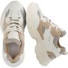 image:imageCUSHIONAIRE Womens Strike Chunky Sneaker Memory Foam Wide Widths AvailableWhiteTan