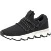 image:imageCUSHIONAIRE Womens Zyler lace up Knit Sneaker Memory FoamBlack