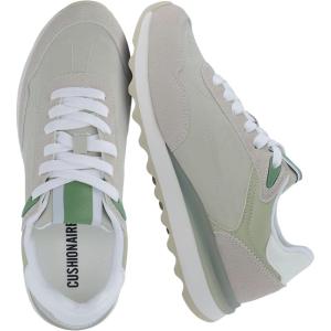 image:imageCUSHIONAIRE Womens Kicks lace up Nylon Sneaker Comfort Foam Wide Widths AvailableKhaki