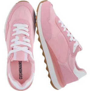 image:imageCUSHIONAIRE Womens Kicks lace up Nylon Sneaker Comfort Foam Wide Widths AvailablePink