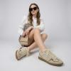 image:imageCUSHIONAIRE Belinda Womens Lace Detail Casual Sneakers  Elegant Ribbon LaceUp Shoes with Memory FoamBeige