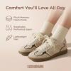 image:imageCUSHIONAIRE Belinda Womens Lace Detail Casual Sneakers  Elegant Ribbon LaceUp Shoes with Memory FoamBeige