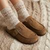 image:imageCUSHIONAIRE Canoe Genuine Suede Clogs for Women Footwear with Moc Toe Design  Casual Slip On Womens ShoesBrown