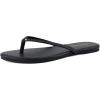 image:imageCUSHIONAIRE Cruise Lightweight Womens Flip Flops Comfortable Beach Sandals for Women with Cushioned Footbed amp Flexible Slip On DesignBlack Smooth