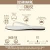 image:imageCUSHIONAIRE Cruise Lightweight Womens Flip Flops Comfortable Beach Sandals for Women with Cushioned Footbed amp Flexible Slip On DesignWhite Smooth