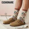 image:imageCUSHIONAIRE Haze Genuine Suede Leather Mens Clogs  Comfortable Slip On Potato Shoes for Men with Adjustable BuckleBrown