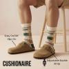 image:imageCUSHIONAIRE Haze Genuine Suede Leather Mens Clogs  Comfortable Slip On Potato Shoes for Men with Adjustable BuckleBrown