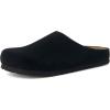image:imageCUSHIONAIRE Heath Genuine Suede Leather Mens Clogs with Memory Foam Comfort Easy Slip On Slides for MenBlack