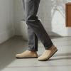 image:imageCUSHIONAIRE Heath Genuine Suede Leather Mens Clogs with Memory Foam Comfort Easy Slip On Slides for MenTaupe