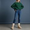 image:imageCUSHIONAIRE Hippy Womens Platform Ankle Boots  Genuine Suede Faux Fur Lining Cozy Winter SlipOn Design Comfortable Footwear with Wide Widths AvailableSand