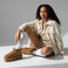 image:imageCUSHIONAIRE Hippy Womens Platform Ankle Boots  Genuine Suede Faux Fur Lining Cozy Winter SlipOn Design Comfortable Footwear with Wide Widths AvailableChestnut