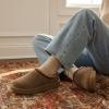 image:imageCUSHIONAIRE Keto Womens Slippers SlipOn Suede Mule Slipper  Cozy amp Stylish Memory Foam amp Faux Fur Lining Wide Widths AvailableTaupe
