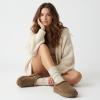 image:imageCUSHIONAIRE Keto Womens Slippers SlipOn Suede Mule Slipper  Cozy amp Stylish Memory Foam amp Faux Fur Lining Wide Widths AvailableTaupe