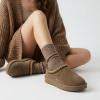 image:imageCUSHIONAIRE Keto Womens Slippers SlipOn Suede Mule Slipper  Cozy amp Stylish Memory Foam amp Faux Fur Lining Wide Widths AvailableTaupe