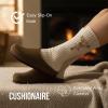 image:imageCUSHIONAIRE Lute Genuine Suede Leather Clogs for Women Indoor and Outdoor  Comfortable Slip On Womens Clogs with Cushioned FootbedDark Taupe