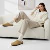 image:imageCUSHIONAIRE Lute Genuine Suede Leather Clogs for Women Indoor and Outdoor  Comfortable Slip On Womens Clogs with Cushioned FootbedSand