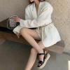 image:imageCUSHIONAIRE Melissa Espadrille Platform Sandals For Women with Adjustable Ankle Strap and Memory Foam InsoleComfortable Womens Sandals for SummerBlack