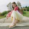 image:imageCUSHIONAIRE Melissa Espadrille Platform Sandals For Women with Adjustable Ankle Strap and Memory Foam InsoleComfortable Womens Sandals for SummerRose Gold