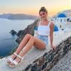 image:imageCUSHIONAIRE Melissa Espadrille Platform Sandals For Women with Adjustable Ankle Strap and Memory Foam InsoleComfortable Womens Sandals for SummerWhite