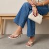 image:imageCUSHIONAIRE Miami Kitten Heels for Women  Dressy Heeled Thong Womens SandalsIvory