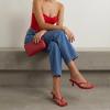 image:imageCUSHIONAIRE Miami Kitten Heels for Women  Dressy Heeled Thong Womens SandalsRuby