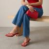 image:imageCUSHIONAIRE Miami Kitten Heels for Women  Dressy Heeled Thong Womens SandalsRuby