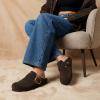 image:imageCUSHIONAIRE Rusty Genuine Leather Clogs for Women Comfortable Slip On Womens Shoes with Adjustable Buckle and Soft Memory FoamChocolate