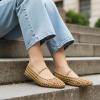 image:imageCUSHIONAIRE Weavy Squared Toe Woven Ballet Flats Shoes for Women with Memory Foam  Comfortable Mary Jane Flats for Women with Breathable Mesh Design  Wide Widths AvailableBeige Woven