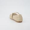 image:imageCUSHIONAIRE Weston Hand Woven Mary Jane Flats for Women Comfortable Dressy Ballet Flats with Braided Adjustable Buckle and Memory Foam CushioningWheat Woven