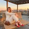 image:imageCUSHIONAIRE Womens Nila one band low block heel sandal Wide Widths AvailableRed