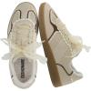image:imageCUSHIONAIRE Belinda Womens Lace Detail Casual Sneakers  Elegant Ribbon LaceUp Shoes with Memory FoamBeige
