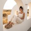 image:imageCUSHIONAIRE Guru Platform Sandals Women Footwear  Comfortable Genuine Leather Footbed Studded Chunky Slide Summer Sandals for WomenSuede Khaki