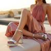image:imageCUSHIONAIRE Womens Cherry platform dress sandal Memory Foam and Wide Widths AvailableSilver