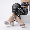 image:imageCUSHIONAIRE Womens Cherry platform dress sandal Memory Foam and Wide Widths AvailableSilver