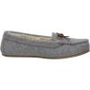 image:imageCushionaire Womens Sabina Moccasin Slipper Memory FoamGrey Wool