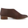 image:imageCUSHIONAIRE Puck LowCut Ankle Shootie Style Womens Shoes Low Heel Ankle Booties for Women with Memory FoamBrown