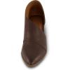 image:imageCUSHIONAIRE Puck LowCut Ankle Shootie Style Womens Shoes Low Heel Ankle Booties for Women with Memory FoamBrown